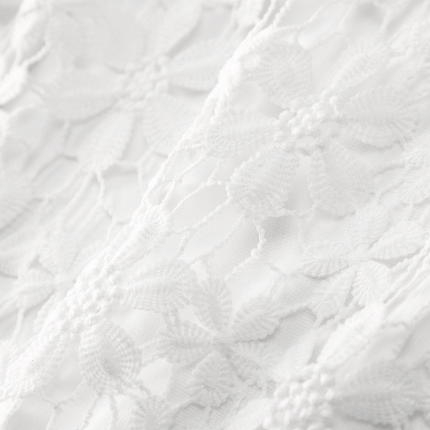 White 3D Floral Lace Off-Shoulder Dress | Elegant Bodycon Midi | Wedding Guest Bridal Shower Dress