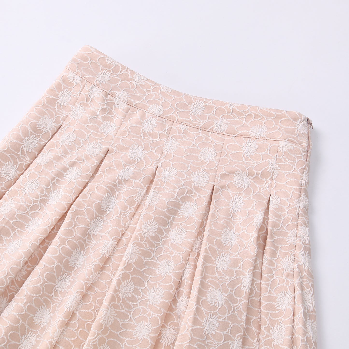Elegant Two-Piece Set | Crop Blazer + Pleated Skirt | 4 Colors