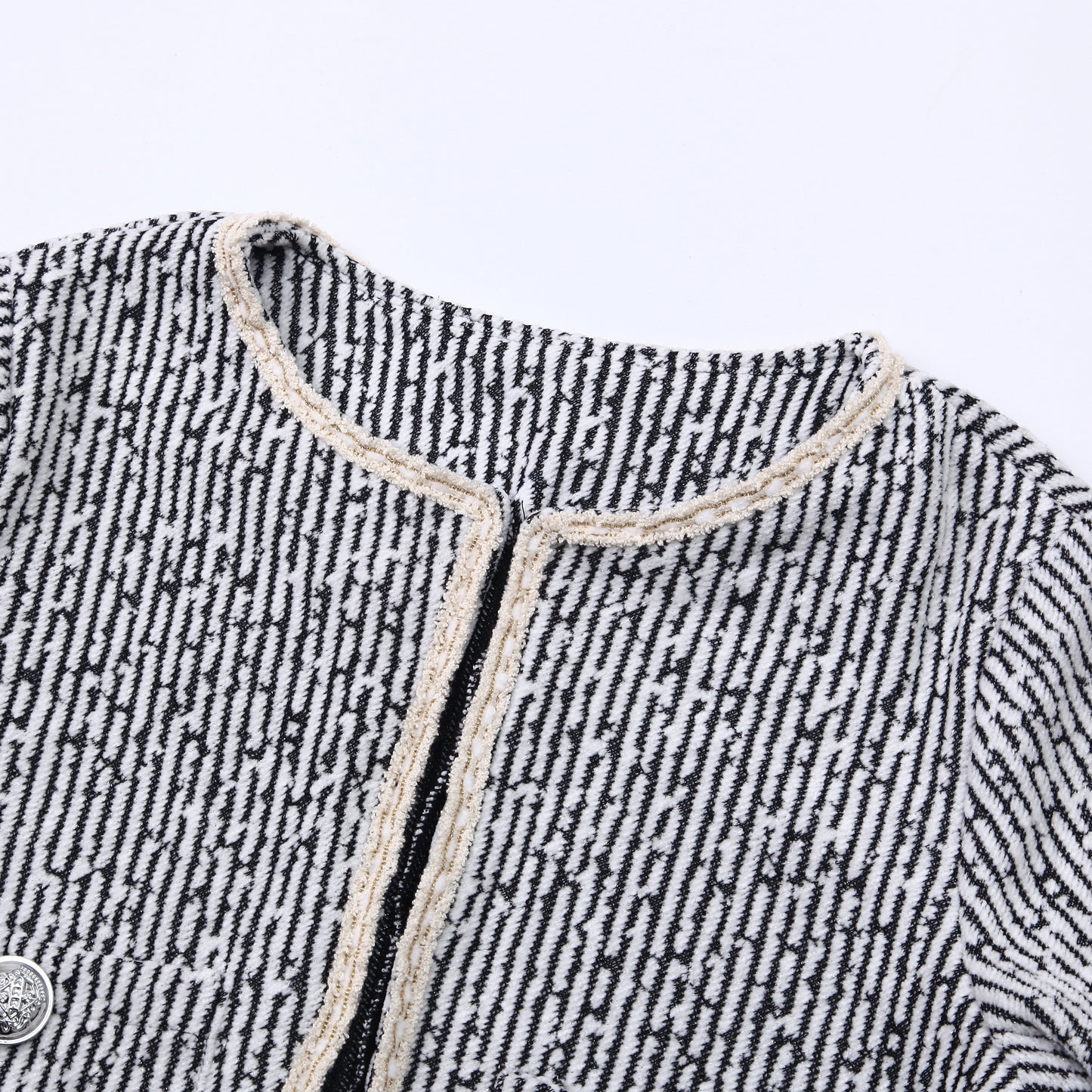 Chanel Style Two Piece Set | 2 Colors | Tweed Jacket + Slip Dress Elegant Suit