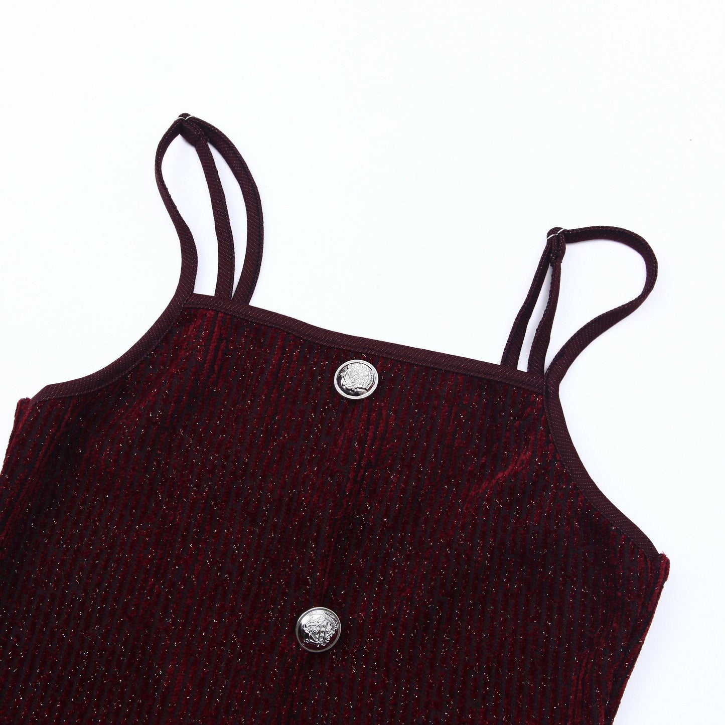 Tweed Jacket and Slip Dress Two-Piece Set - Elegant Occasion Suit - MSHIGHBEAUTY